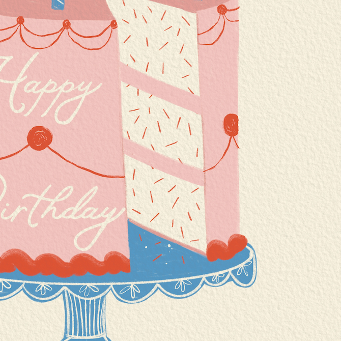 Birthday Cake Card