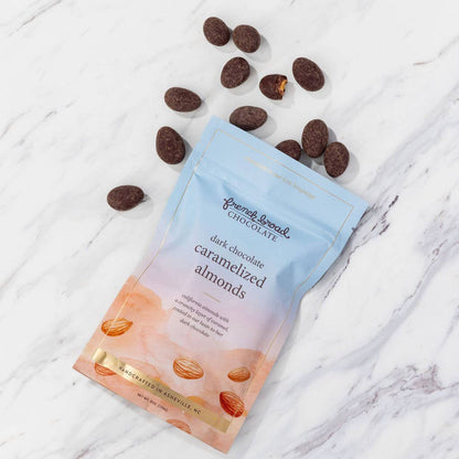 Dark Chocolate-Covered Caramelized Almonds - 6oz
