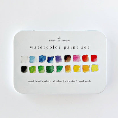 Watercolor Paint Set | 18 colors