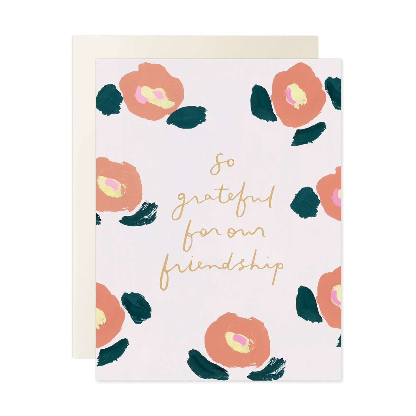 So Grateful For Our Friendship Card
