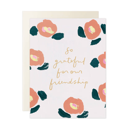 So Grateful For Our Friendship Card