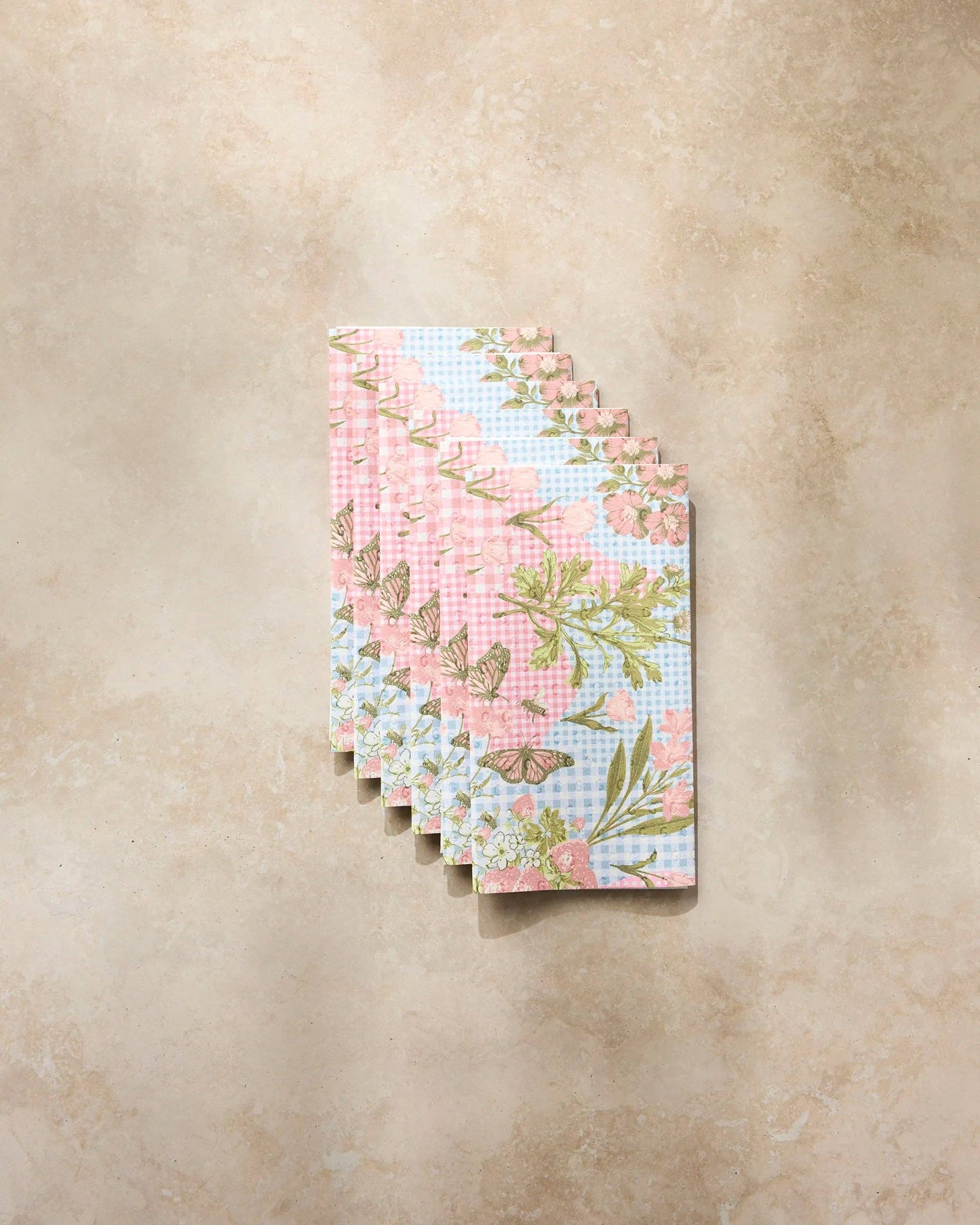 Floral Collage Not Paper Towel (Pack of 6)