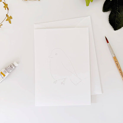 Birds | Watercolor Notecard Set