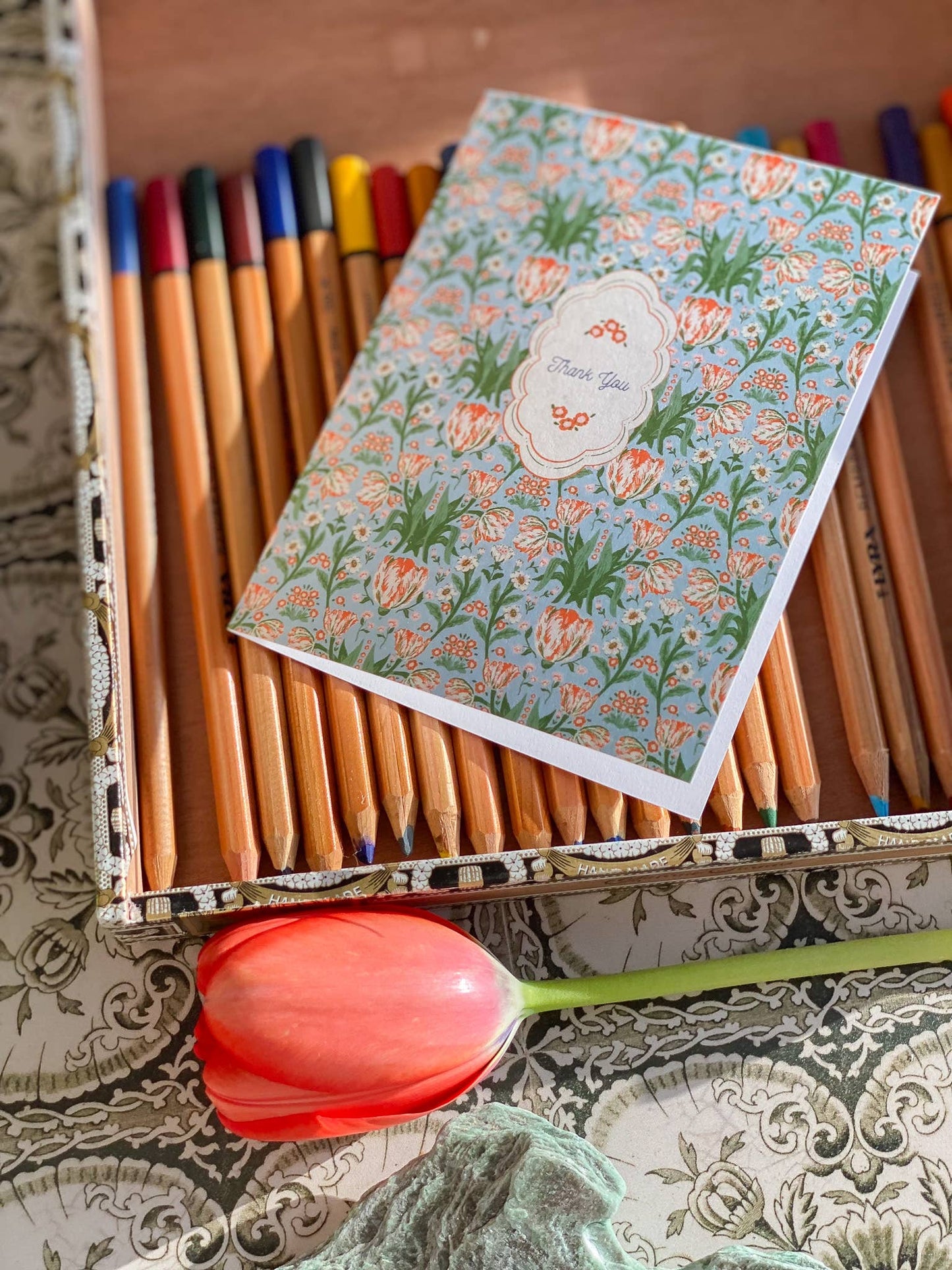 Parrot Tulips Thank You