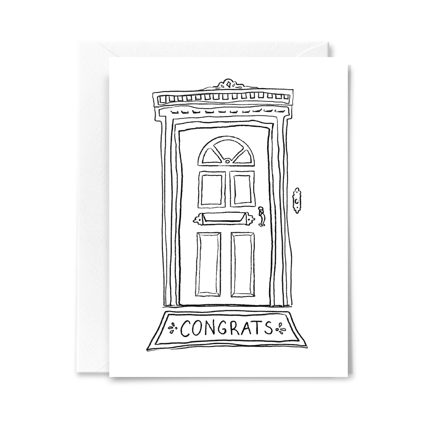 New Home New Door Congrats Card