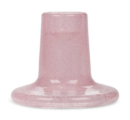 Glass Candleholder | Old Rose