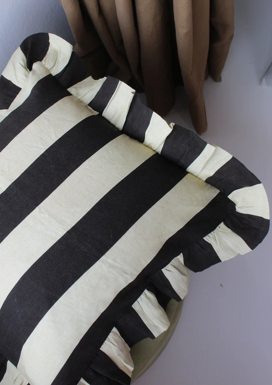 Monochrome Stripe Pillow