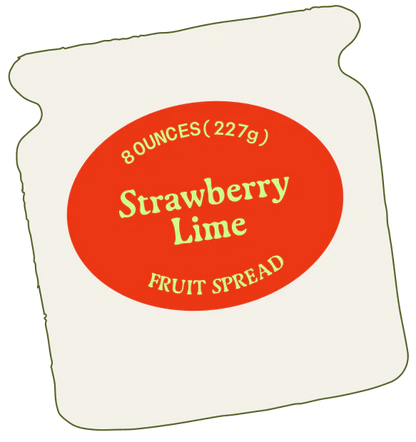Strawberry Lime Fruit Spread