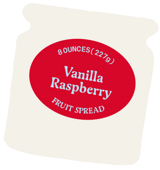 Vanilla Raspberry Fruit Spread
