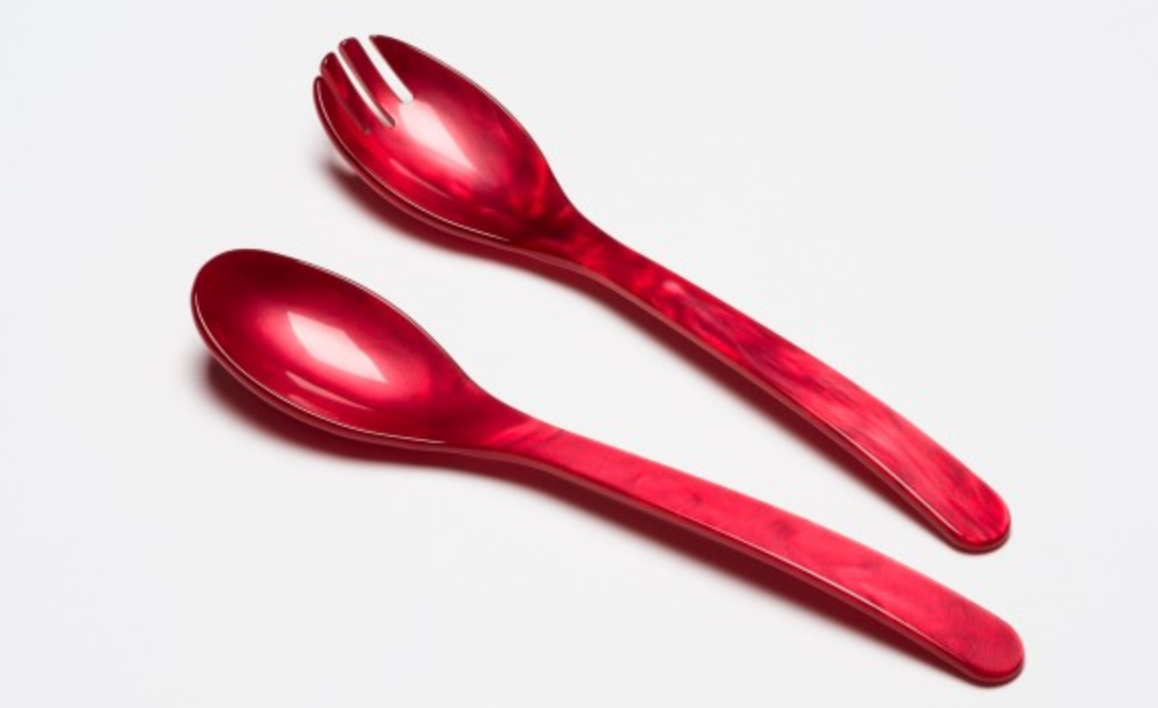 Red Serving Utensils