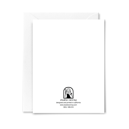 Tiny Cake Delivery Birthday Card