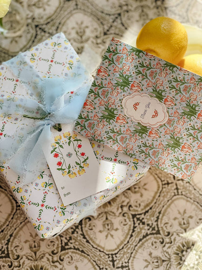 Parrot Tulips Thank You