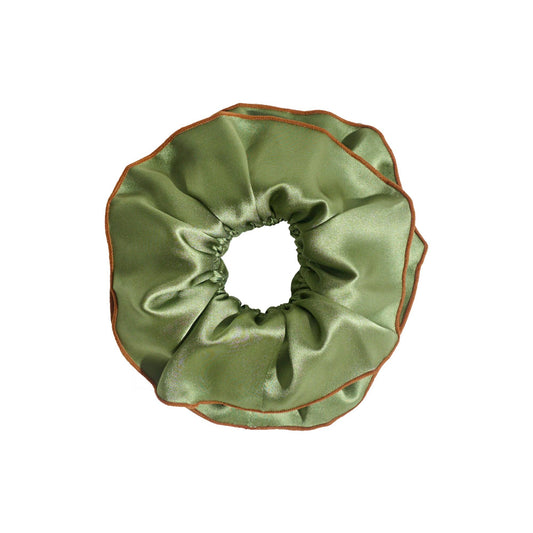 "Maxi Flower" Double-Layer Oversized Silk Scrunchie