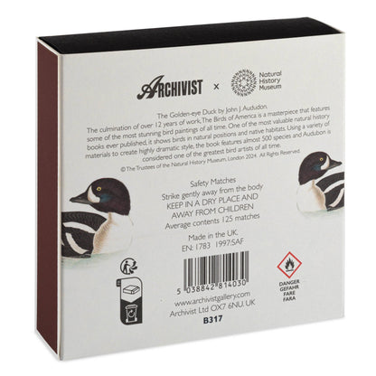 Golden-Eye Duck  | Square - Safety Matches