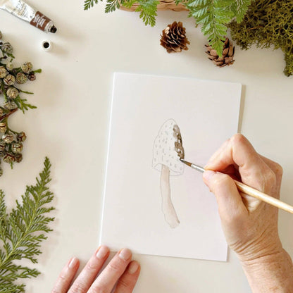 Mushrooms | Watercolor Notecard Set
