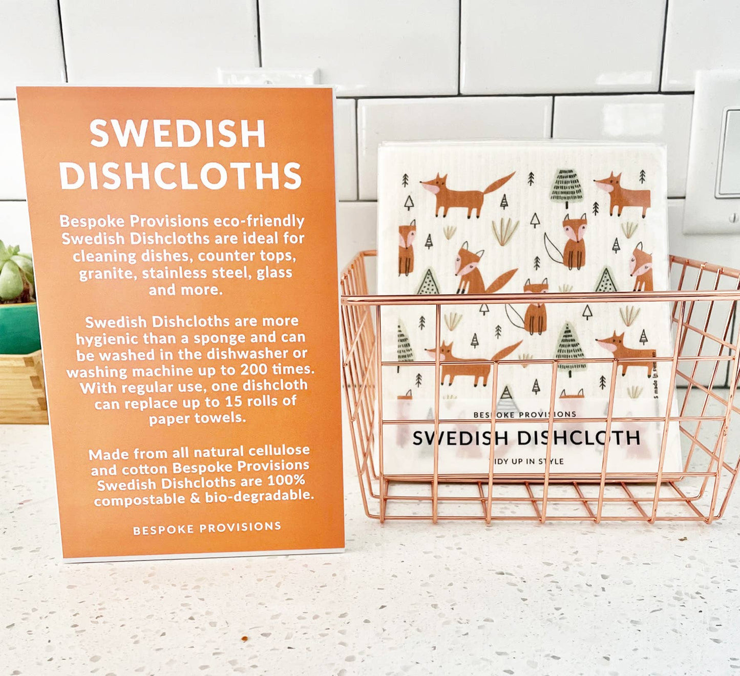 Veggies  Swedish Dishcloth