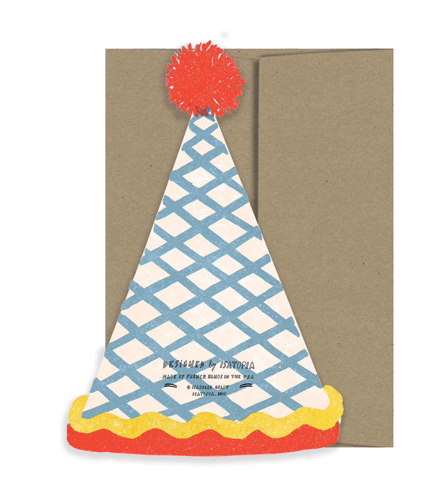 Birthday Hat Birthday Collection - Die Cut Card