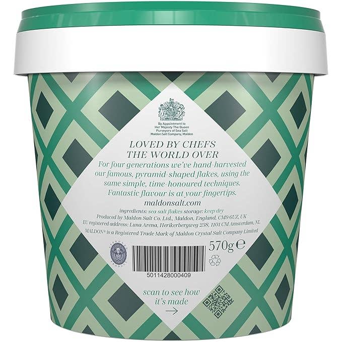 Flaky Maldon Sea Salt 1.5lb tub