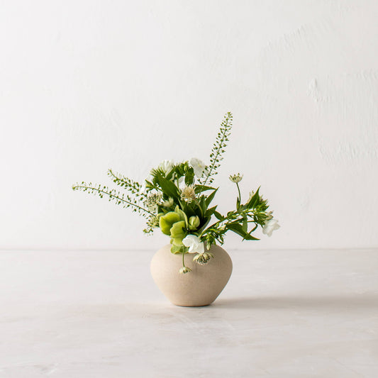 Stoneware Bud Vase