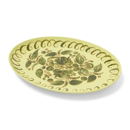 Amalfi Oval Tray Lime