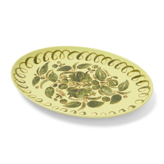 Amalfi Oval Tray Lime