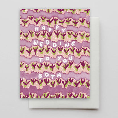 Happy Wedding Dancing Tulips
