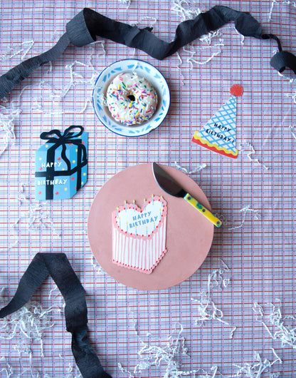 Birthday Hat Birthday Collection - Die Cut Card