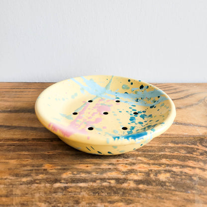 Splash Enamel Soap Dish (Multiple Colors Available)