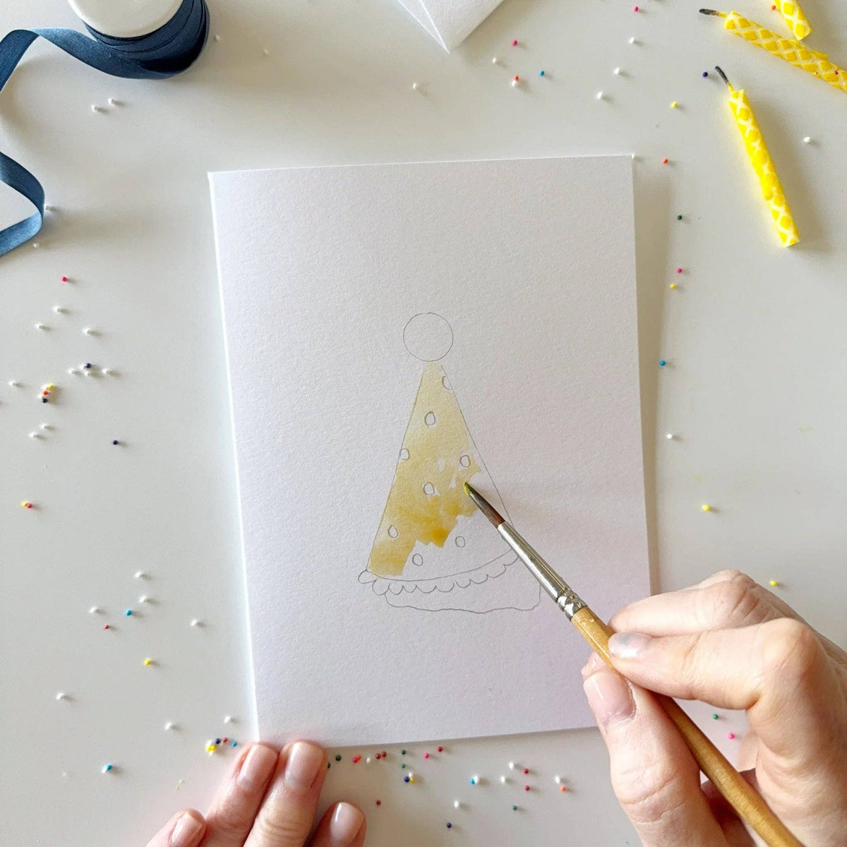 Celebrate! | Watercolor Notecard Set