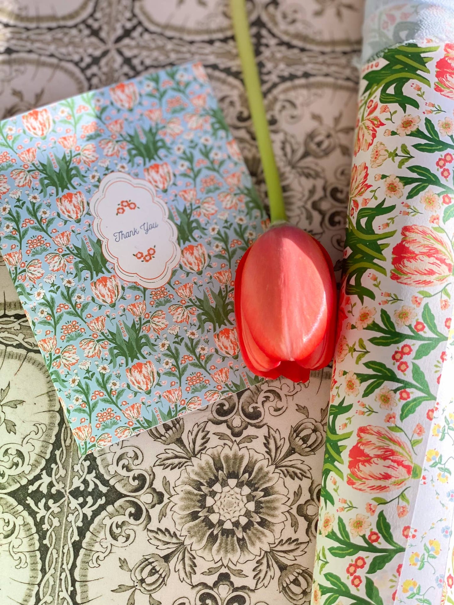 Parrot Tulips Thank You