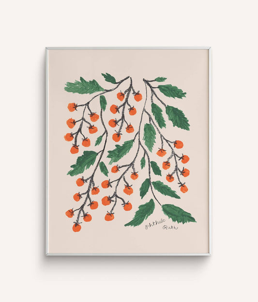 Tomato Art Print