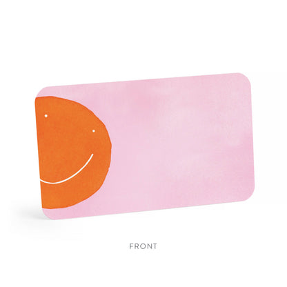 Orange Smiley Little Notes®