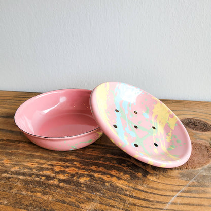 Splash Enamel Soap Dish (Multiple Colors Available)