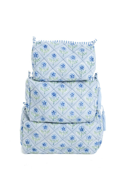 Mona Blockprint Toiletry Bag