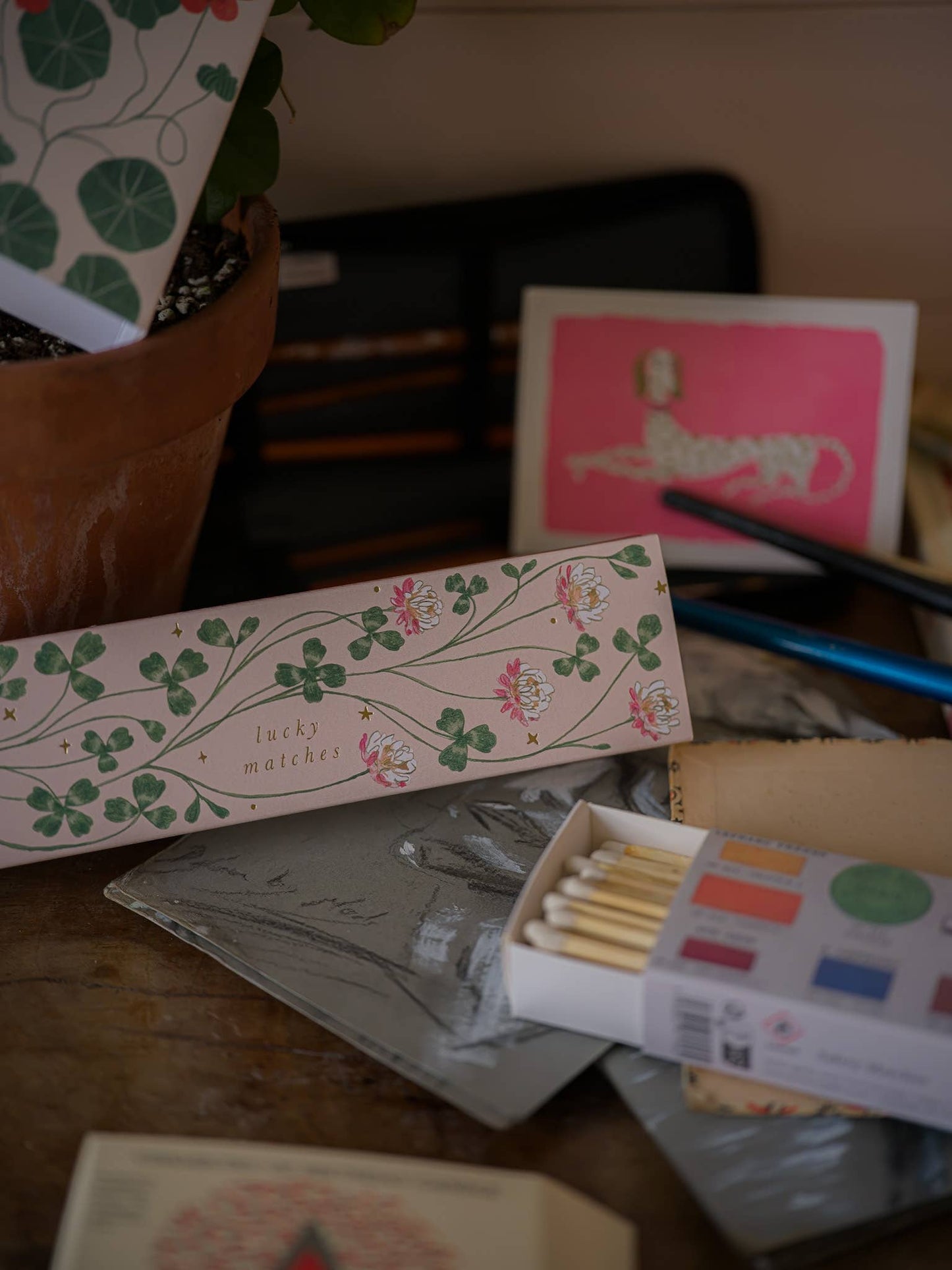 Lucky Clover | Long Safety Matches