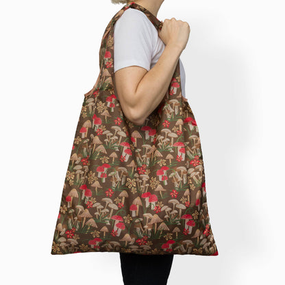 Market Bag | Mushroom Field
