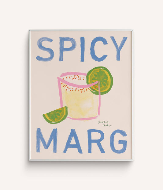 Spicy Marg Art Print