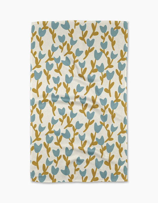 Tulip Garden Tea Towel