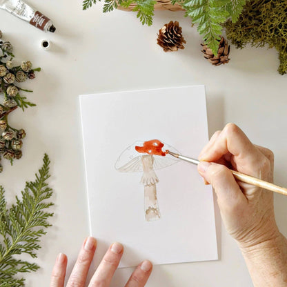 Mushrooms | Watercolor Notecard Set