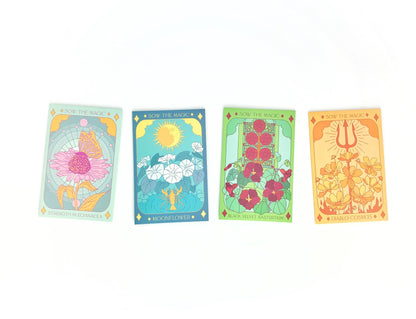 Black Velvet Nasturtium Tarot Seed Packet