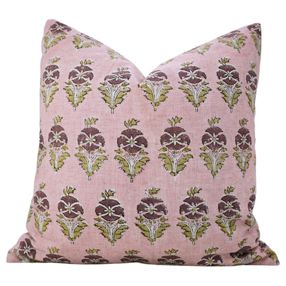 Mormukut Linen Pillow Cover | 20 x 20