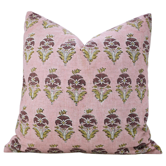 Mormukut Linen Pillow Cover | 20 x 20