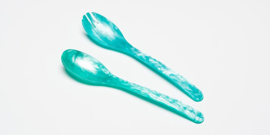 Turqoise Serving Utensils